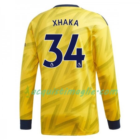 Divisa di Calcio Arsenal Granit Xhaka 34 Trasferta 2019/2020 Manica Lunga